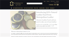 Desktop Screenshot of metropolitanleather.com